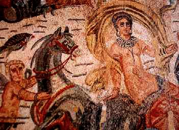 Mosaique d'Arion. Villa scicilienne