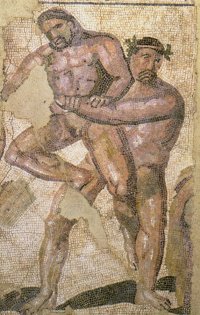 Hercule et Antée. Musée d'Avenches